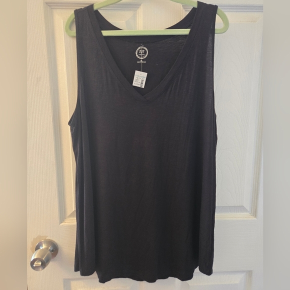 Maurices Tops - Women's V-Neck Black Tank Top